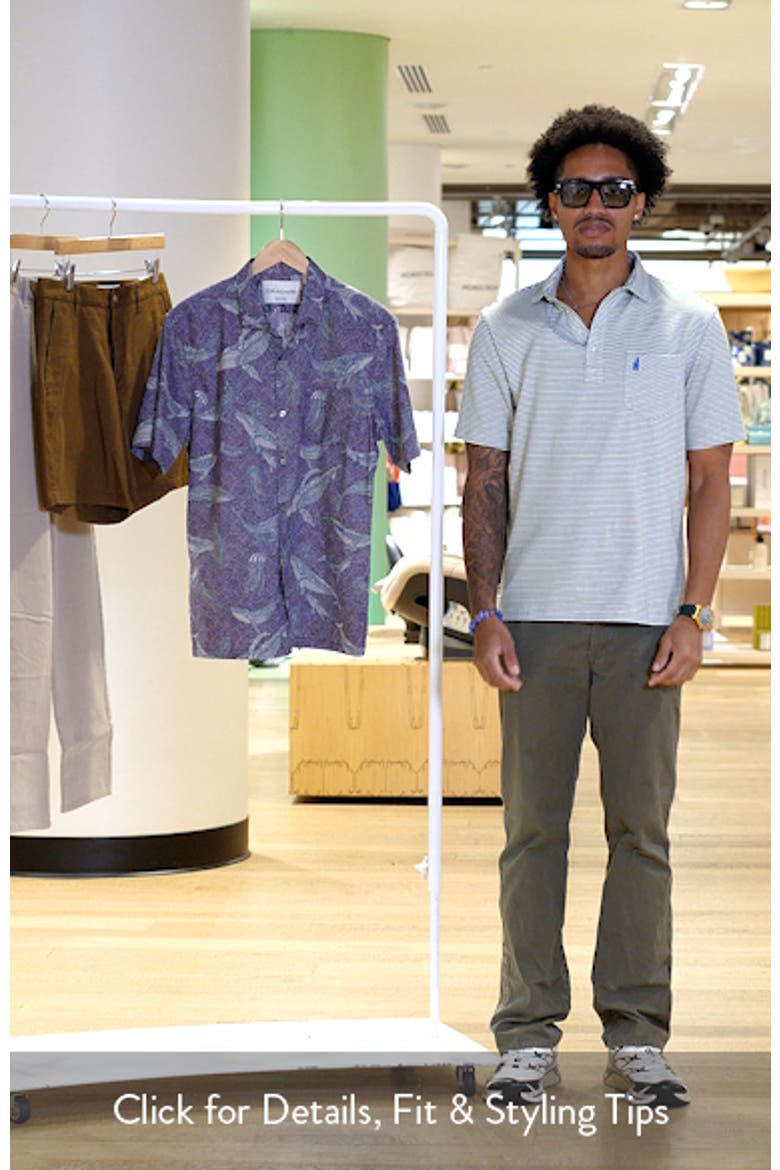 Marine Mosaic Button Down Shirt video