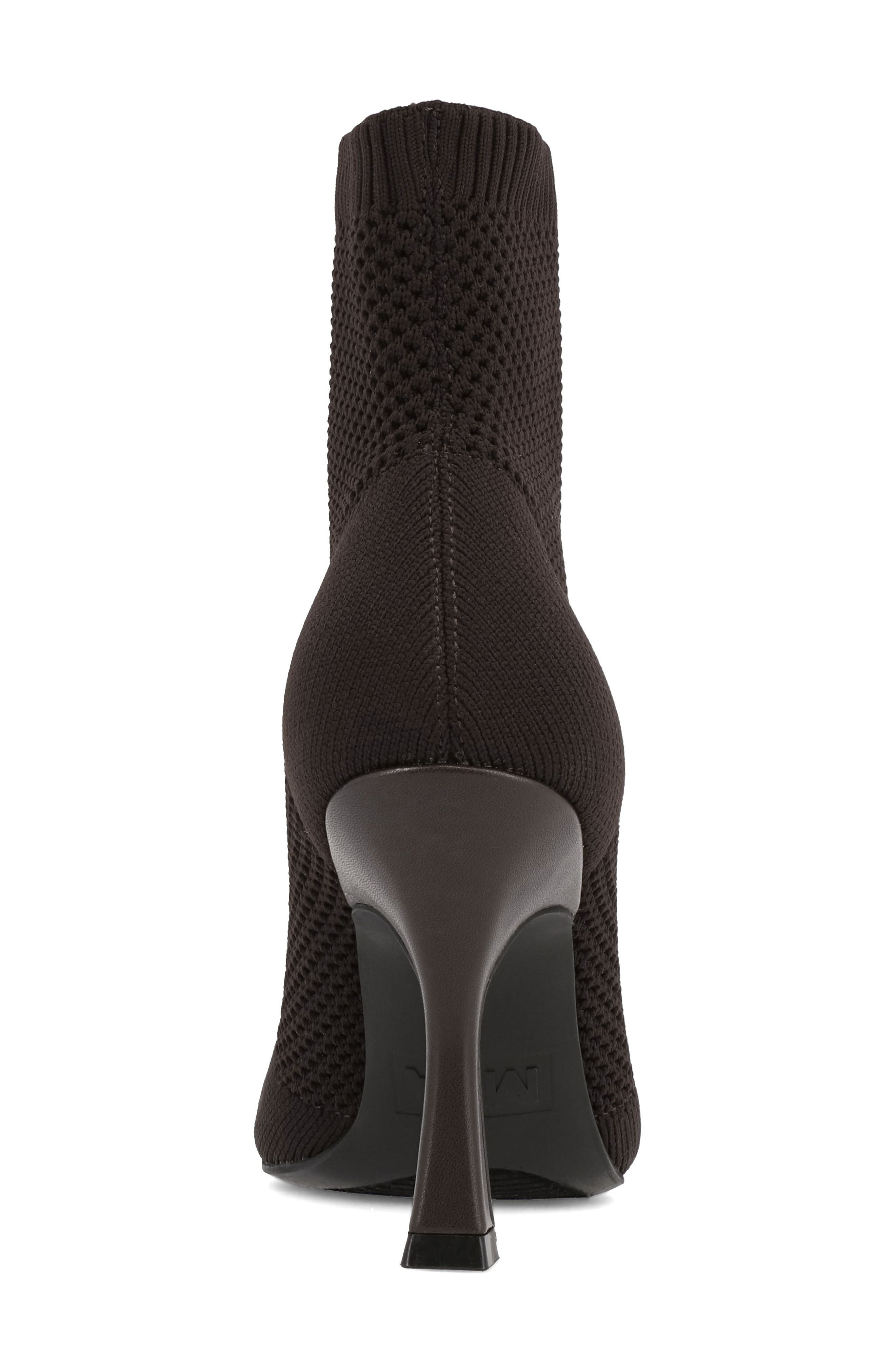 Pamilla Knit Bootie, Alternate, color, CHOCOLATE