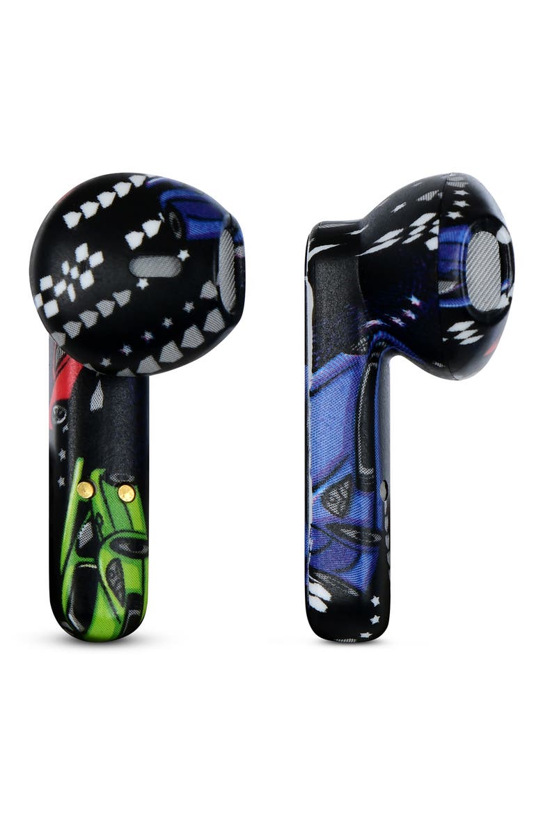 Race Car Wireless Earbuds, Main, color, MULTI