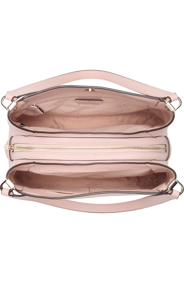 Kate Spade New York leila medium shoulder bag, Alternate, color, Rose Smoke