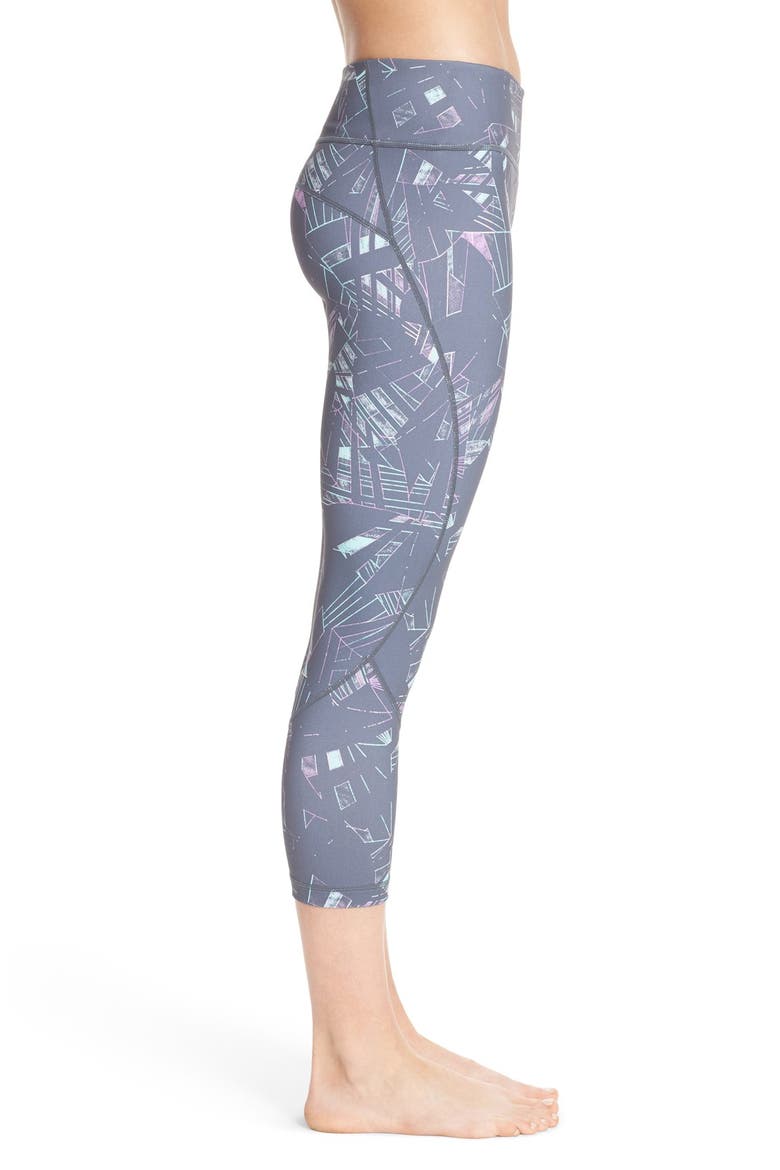 'Live In' Crop Leggings, Alternate, color, GREY GRAPHITE ASTRAL PRINT