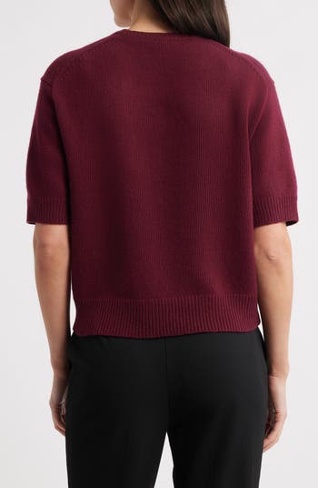 Short Sleeve Knit Tee