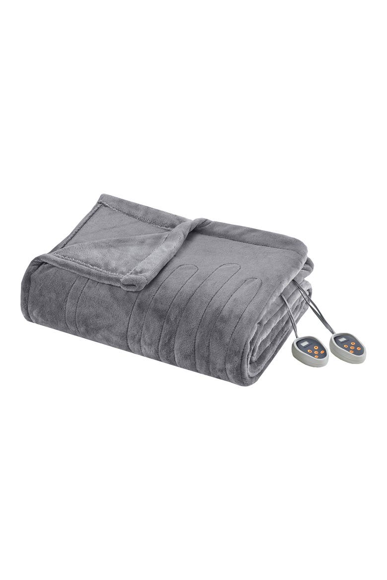 Heated Blanket, Main, color, GREY