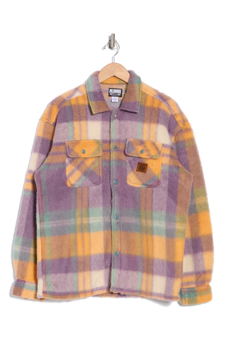 Thrusters Plaid Long Sleeve Button-Up Shirt, Alternate, color, SAGE BRUSH GREEN