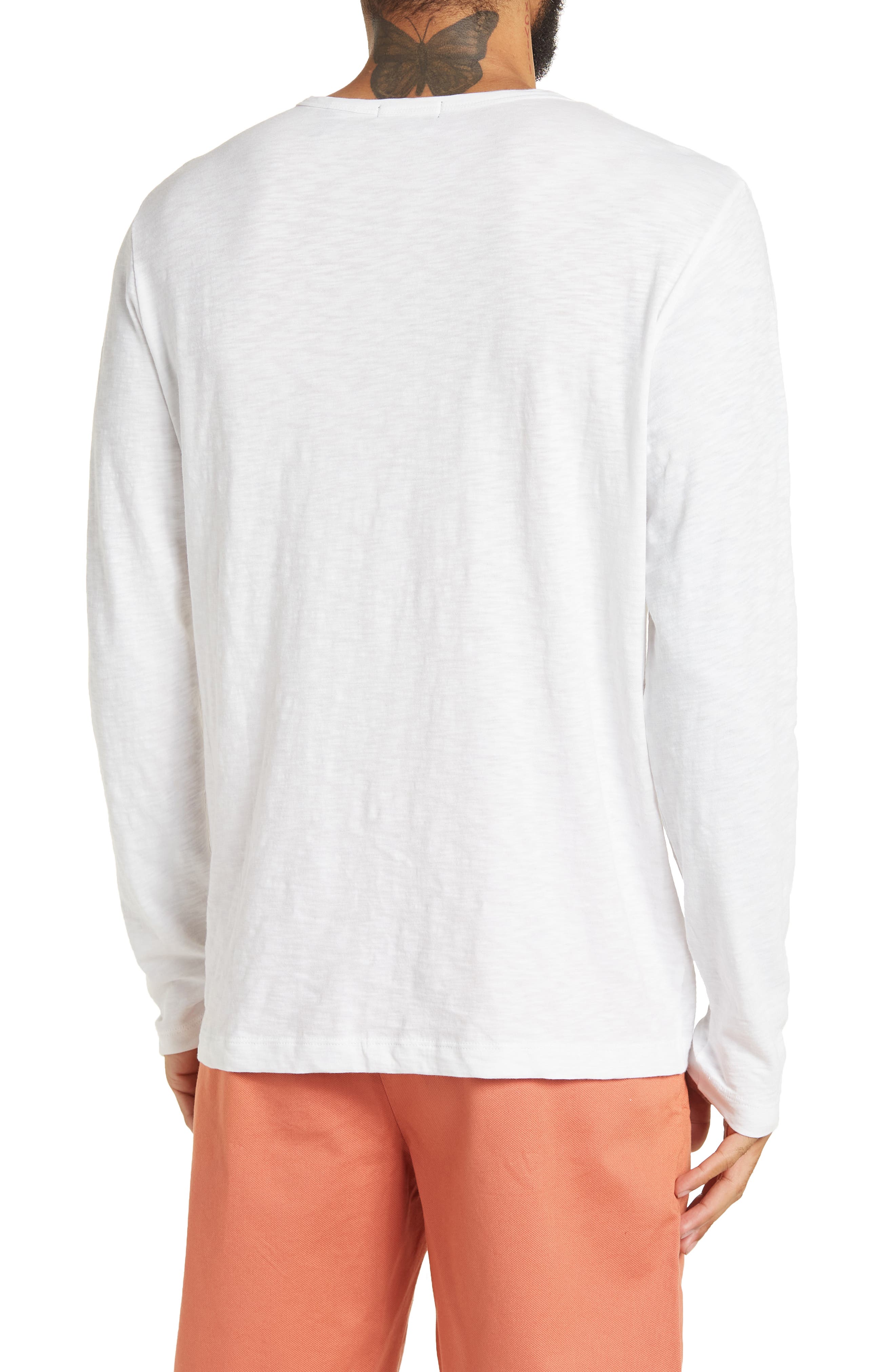 Theory Arlee Strato Long Sleeve Henley Top (Men) | Nordstromrack