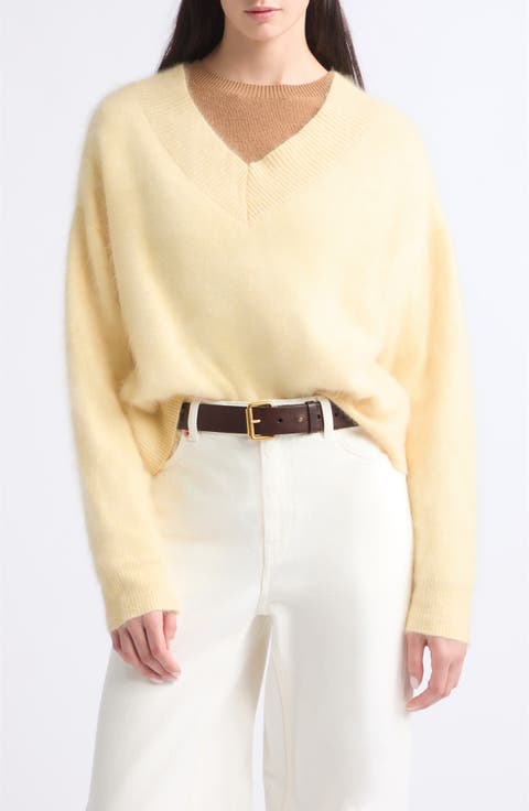 Grizzly Double V Cashmere Sweater