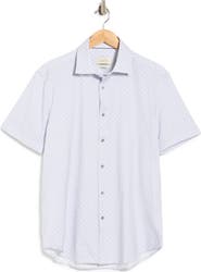 Bugatchi Short Sleeve Woven Shirt