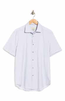 Bugatchi Short Sleeve Woven Shirt