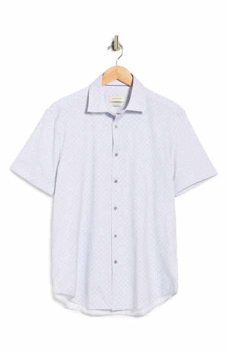Bugatchi Short Sleeve Woven Shirt