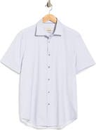 Bugatchi Short Sleeve Woven Shirt