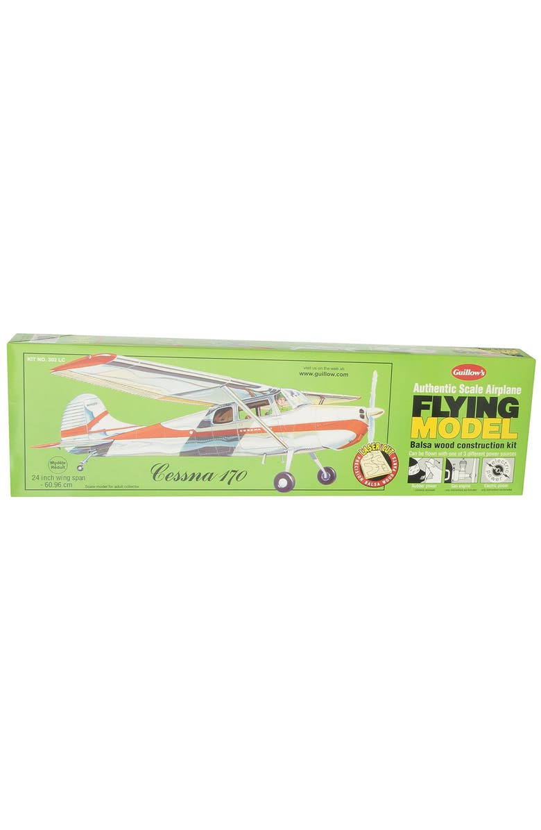 Guillow
s Cessna 170 Laser Cut Model Kit For 8Years, Alternate, color, 