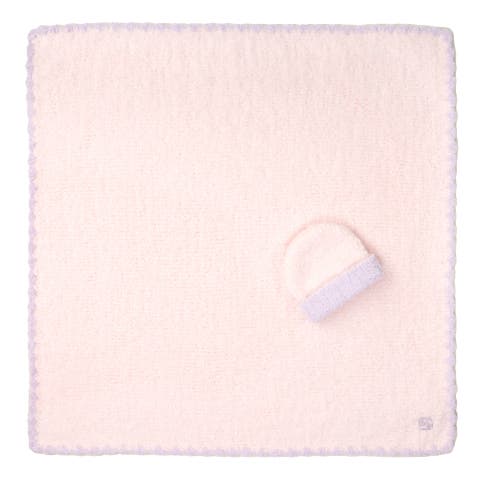Baby Blanket - Trim w/ Cap - Chenilla Classic