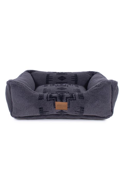 High Pile Fleece Kuddler Dog Bed