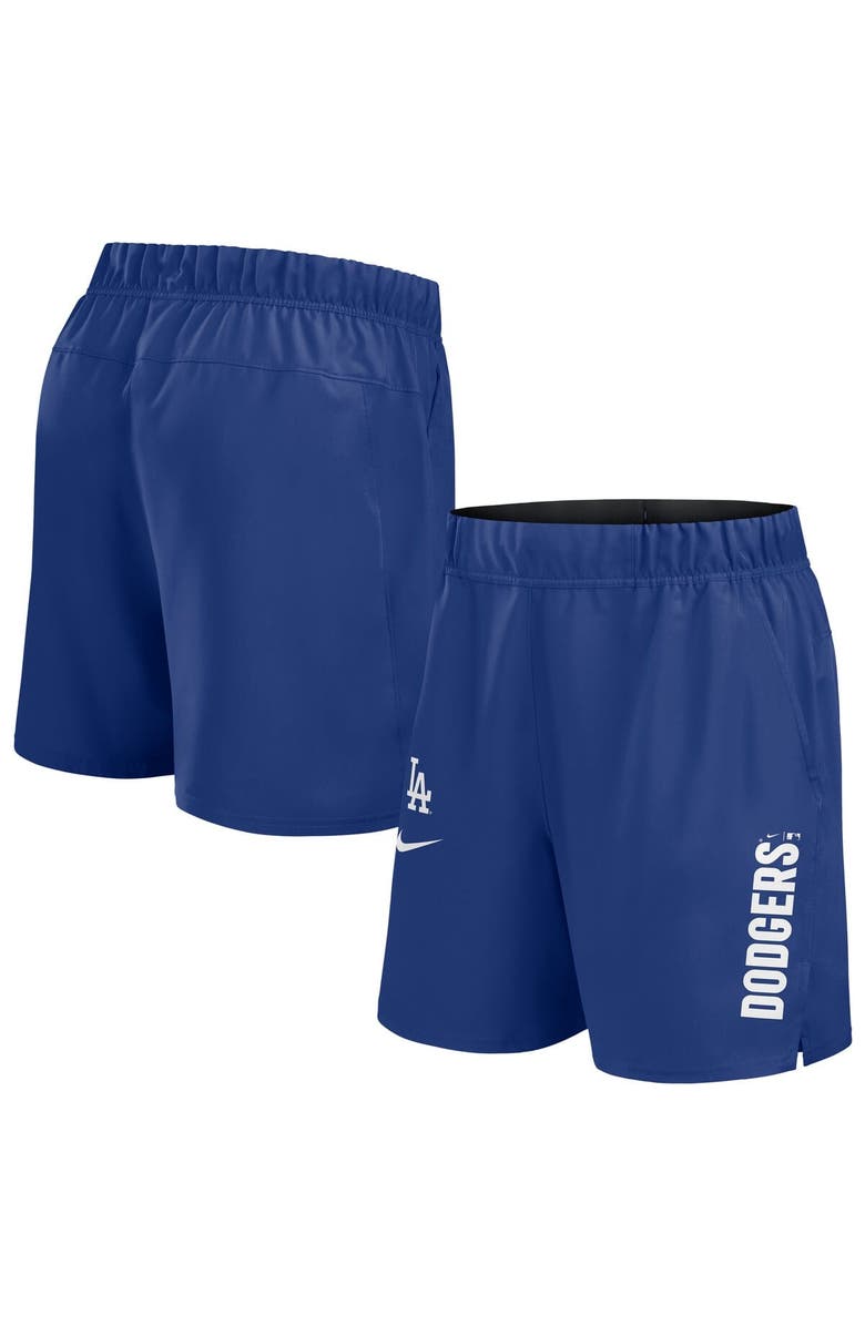Nike Men's Nike Royal Los Angeles Dodgers Woven Victory Performance Shorts, Main, color, Royal