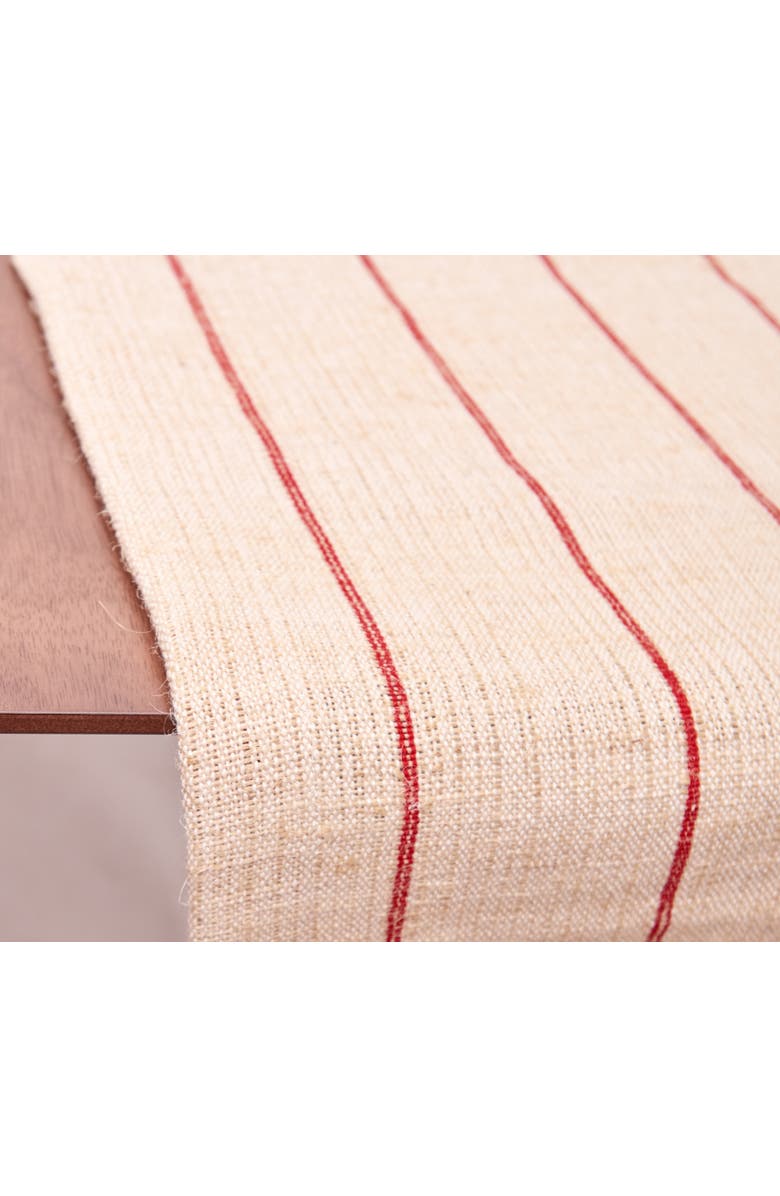 carol & frank Jute Runner Collection, Alternate, color, Red