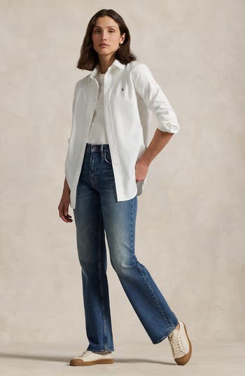 Slim Fit Stretch Oxford Shirt
