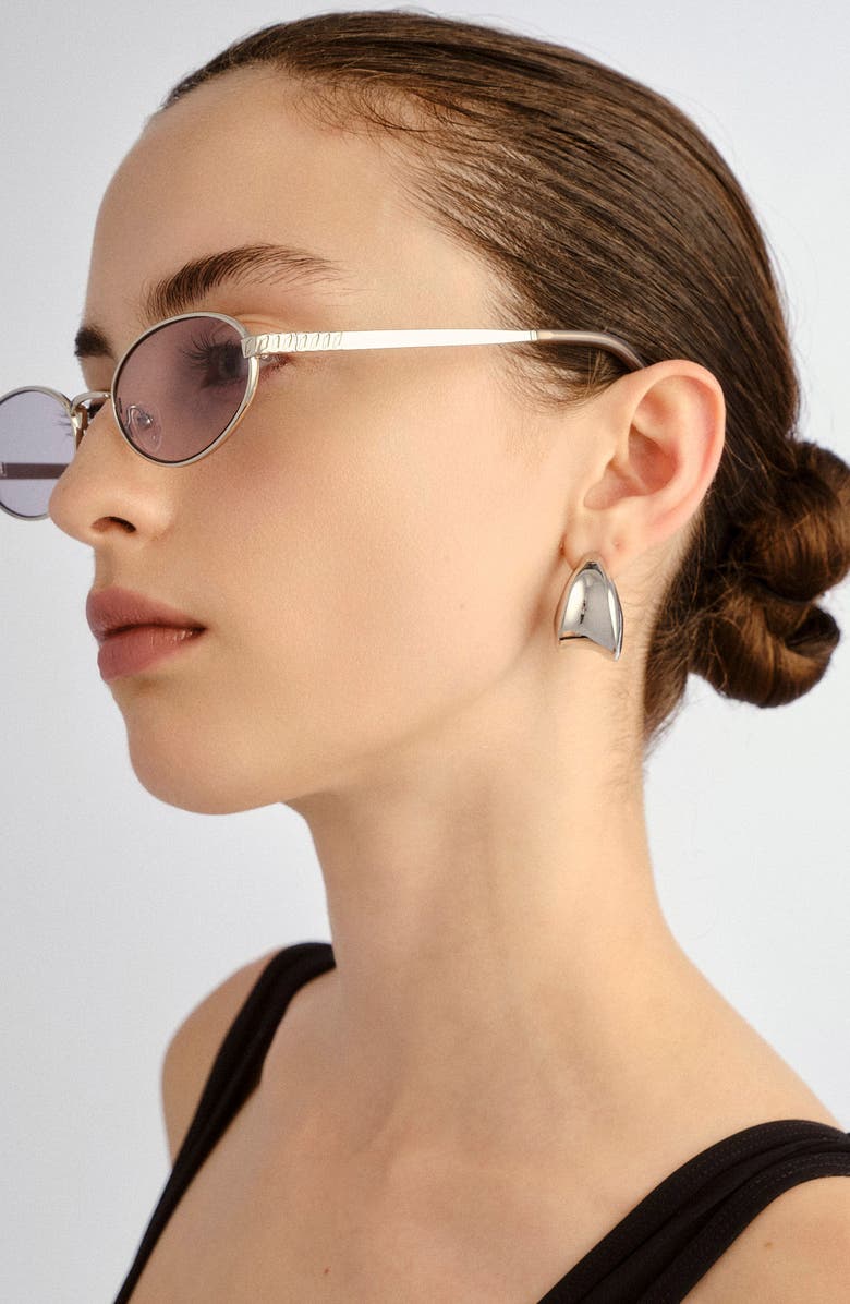 LUV LOU The Kendall 56mm Oval Sunglasses, Alternate, color, 