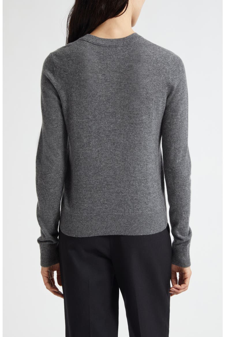 Classic Crewneck Cashmere Sweater, Alternate, color, MED H GREY