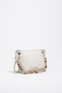 Bimba y Lola Medium Leather Trapezium Bag SS26