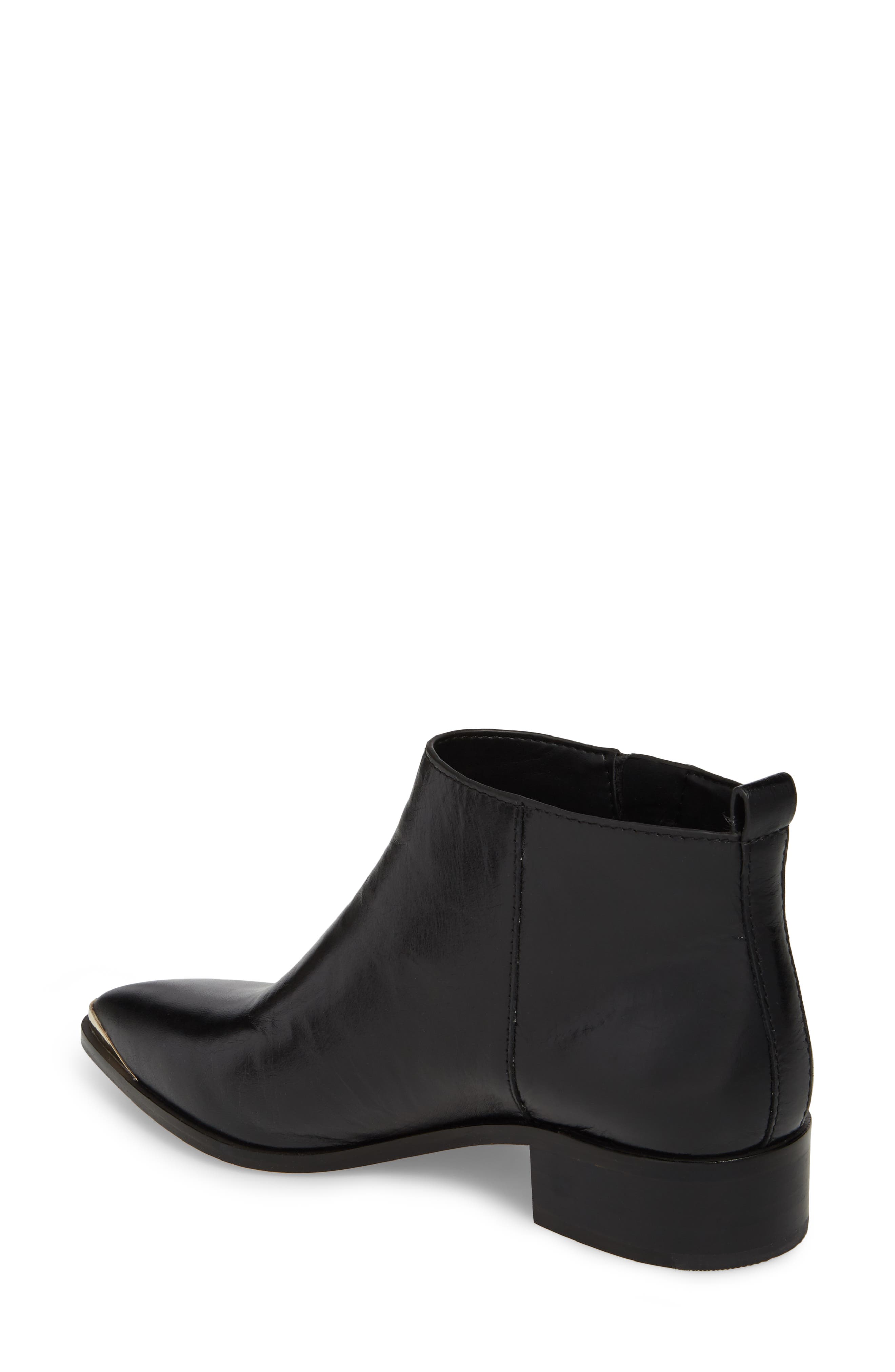 Nead Bootie, Alternate, color, BLACK LEATHER