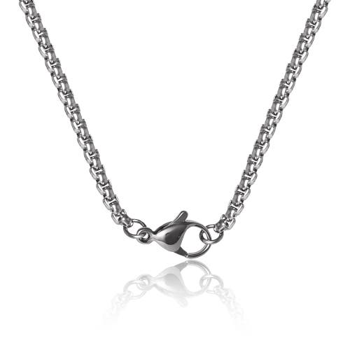 Harry Potter Dark Mark Skull And Snake Pendant Necklace, 22" In Metallic