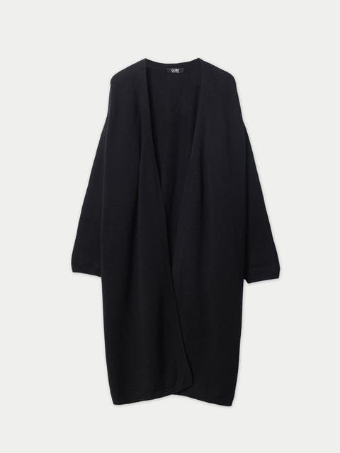 Long Maternity Cashmere Robe