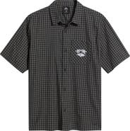 Rip Curl Liquid Trips Check Short Sleeve Button-Up Shirt