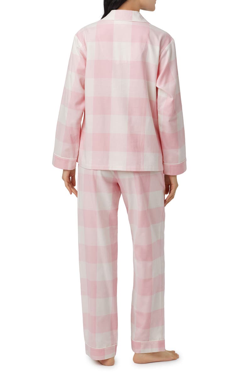 BedHead Pajamas Print Organic Cotton Flannel Pajamas, Alternate, color, 