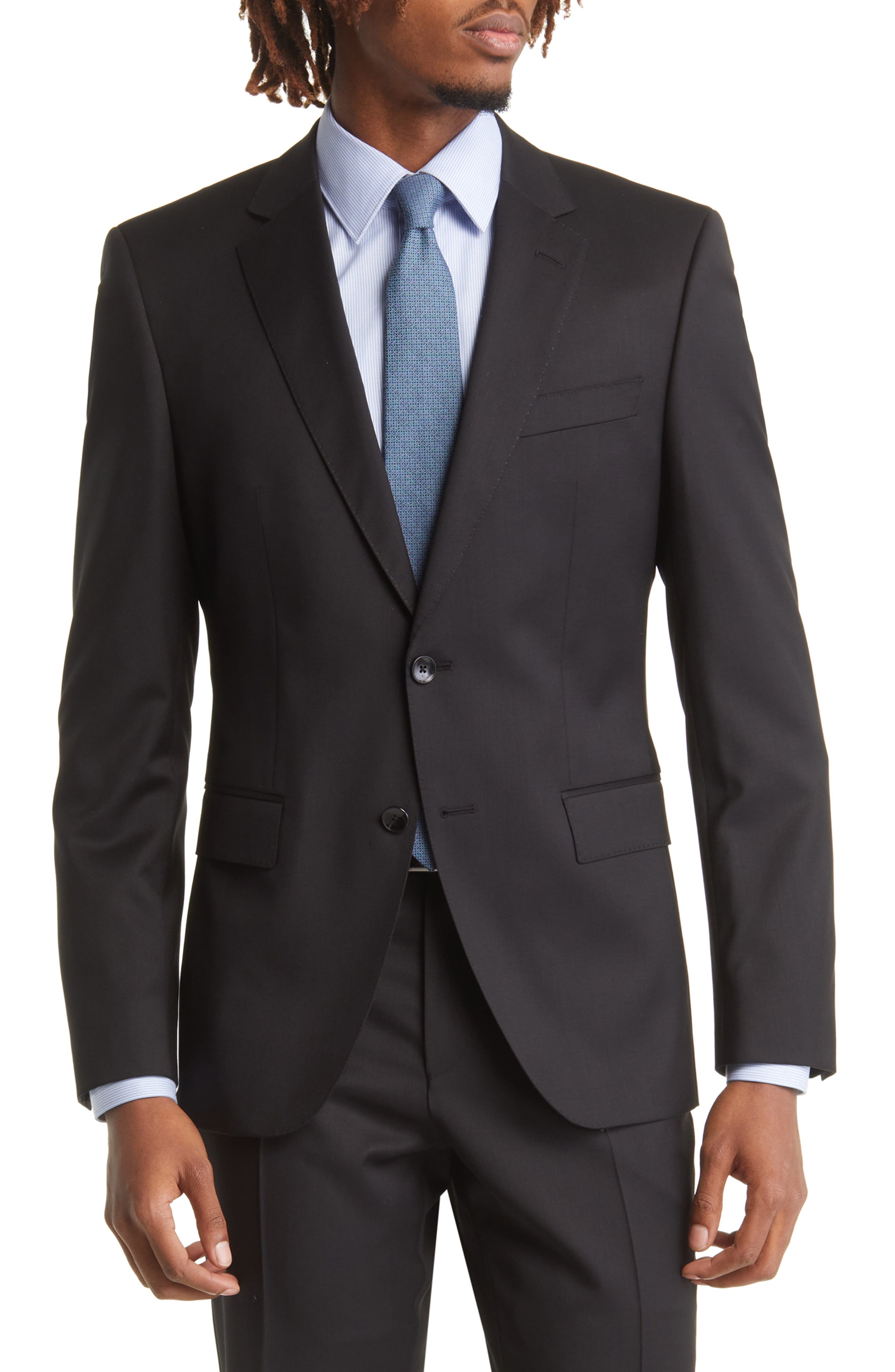 BOSS Huge Solid Wool Suit — фото 5