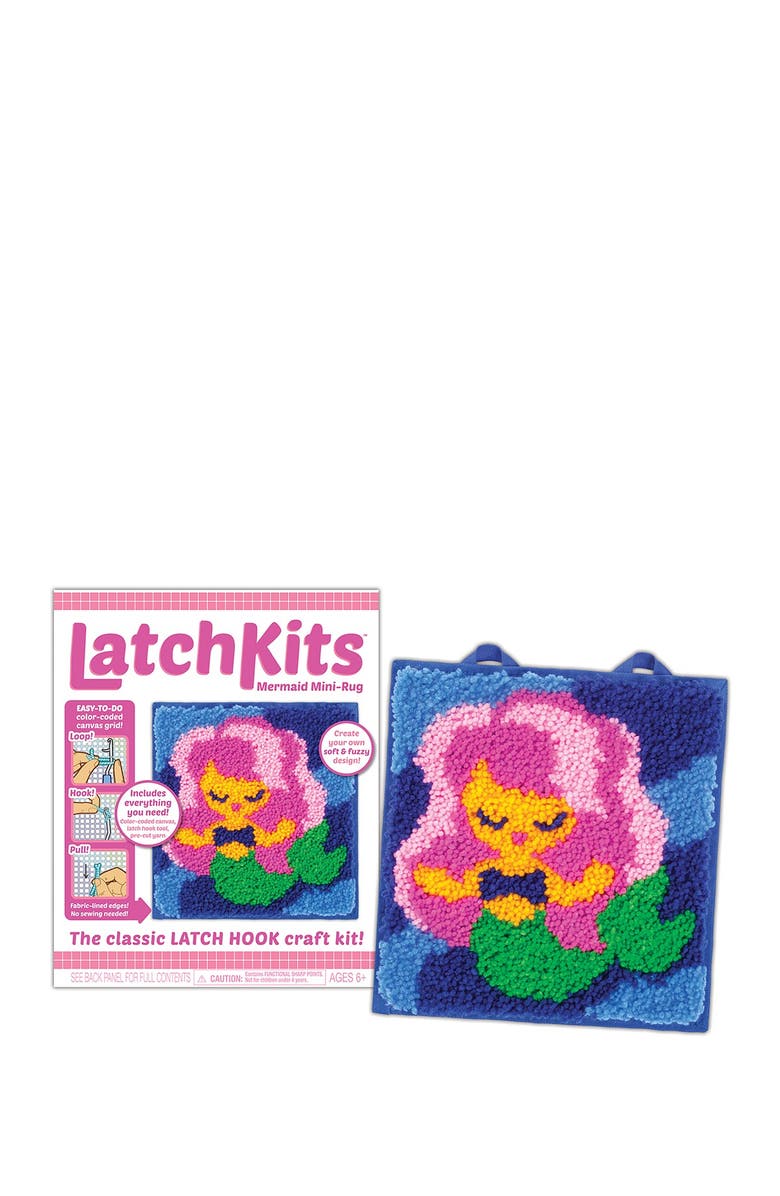 SPIROGRAPH Latchkits(R) Mermaid Mini Rug Kit, Alternate, color, 