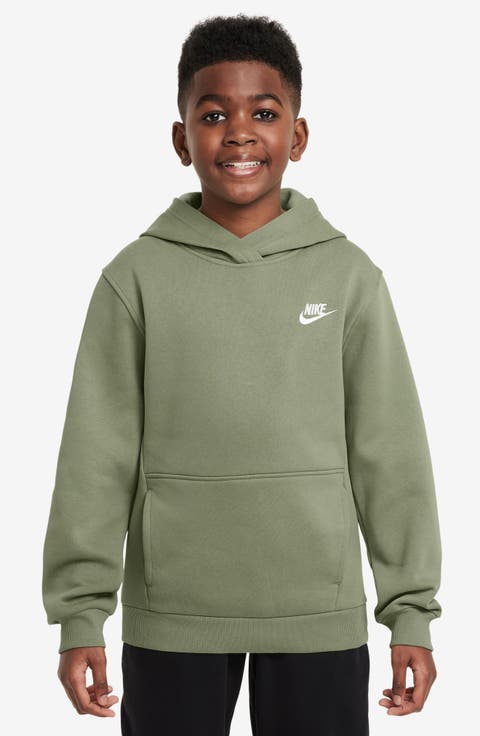 Leveret Kids Zipper Sweat Hoodie Uniform Green 14 Year : Target