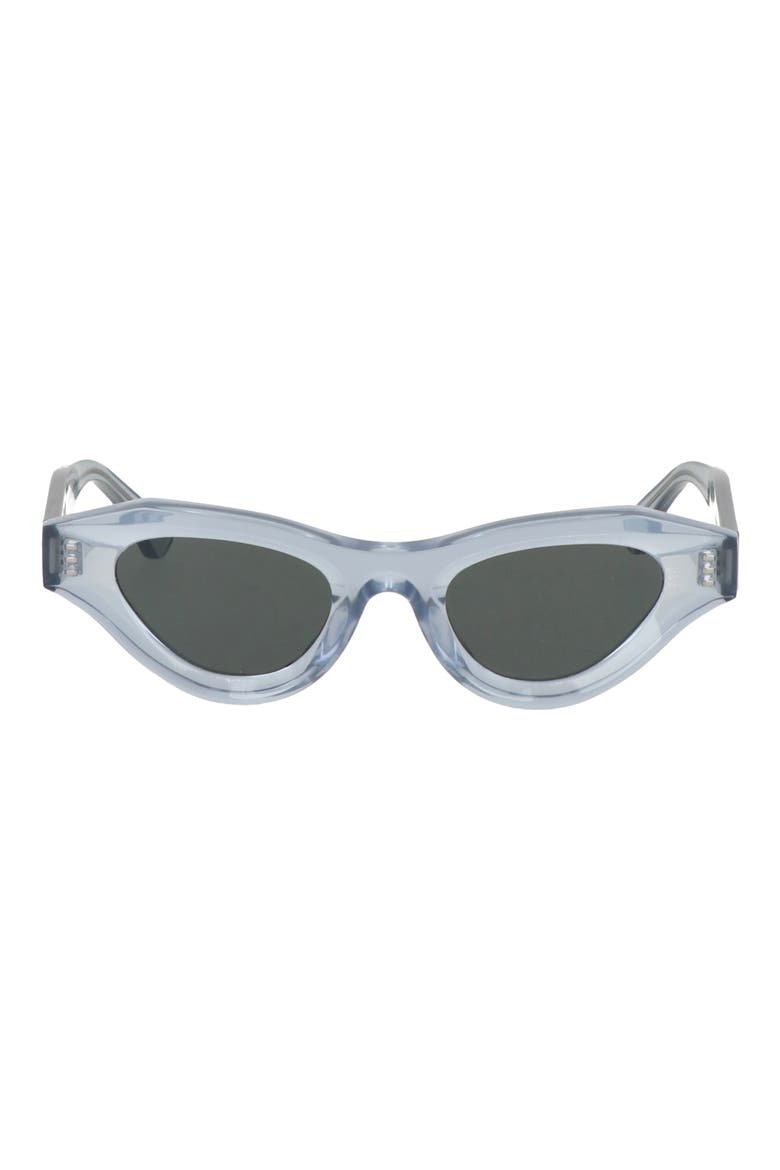 Jaya 49mm Cat Eye Sunglasses, Main, color, BLUE