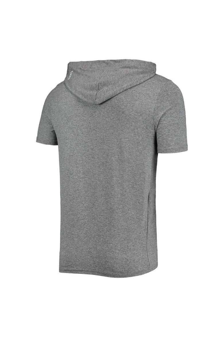 Men's New Era Heathered Gray Chicago White Sox Hoodie T-Shirt, Alternate, color, Heather Gray