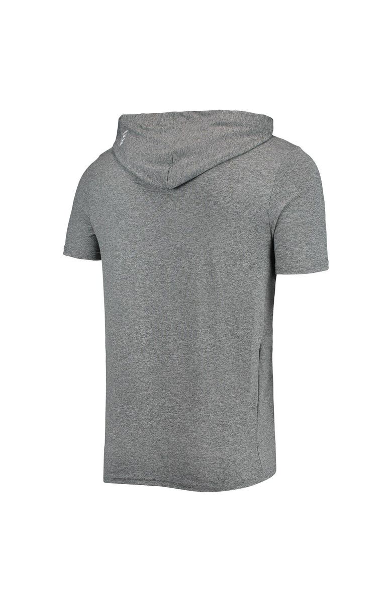 New Era Men's New Era Heathered Gray Chicago White Sox Hoodie T-Shirt, Alternate, color, Heather Gray