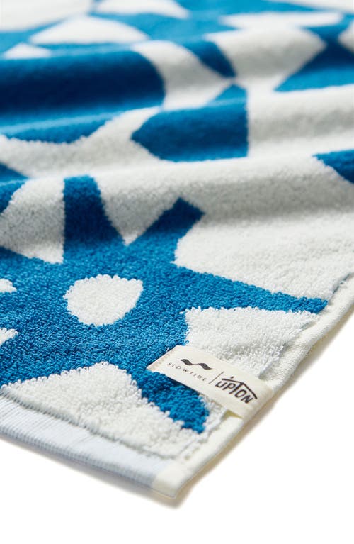 Slowtide Upton Bath Towel In Blue
