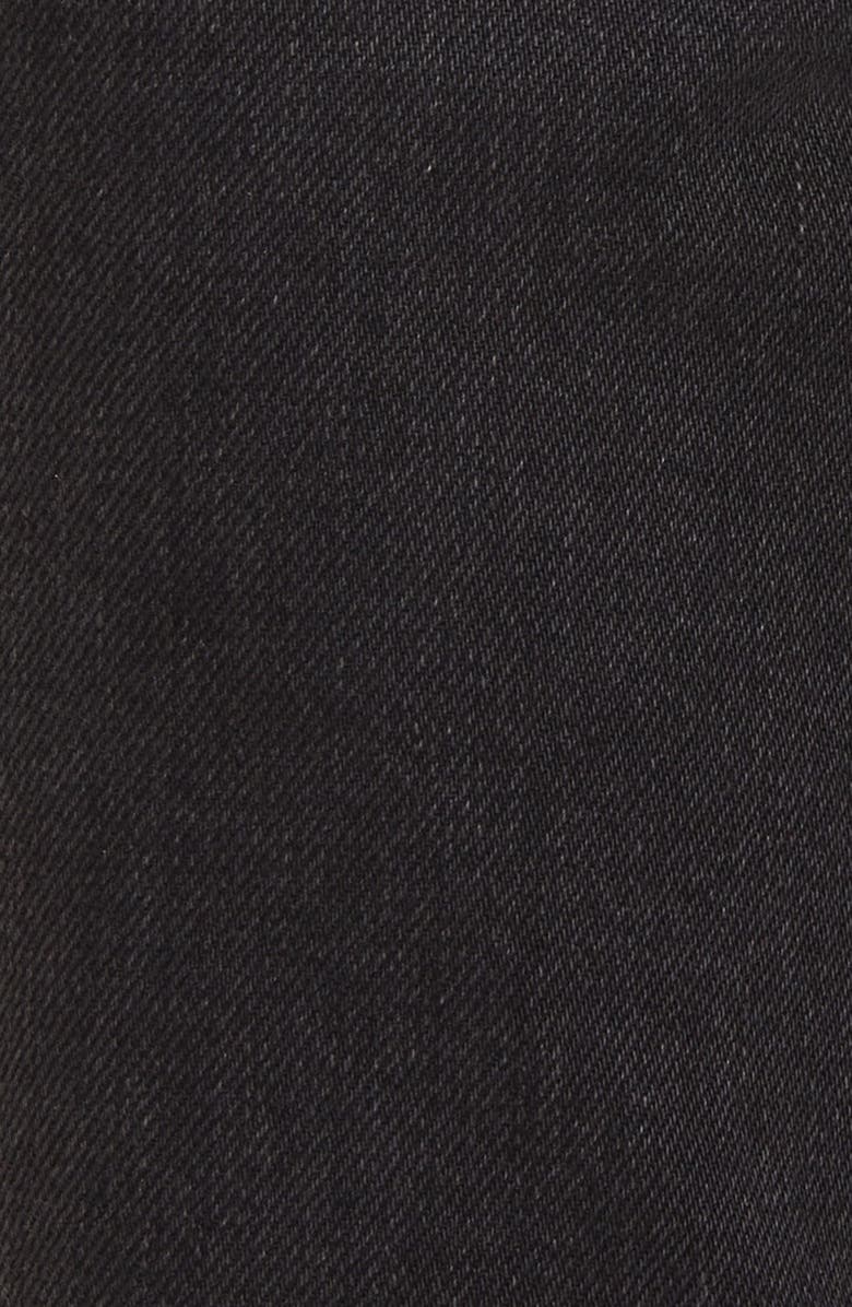 Topshop Kort Straight Leg Jeans, Alternate, color, 