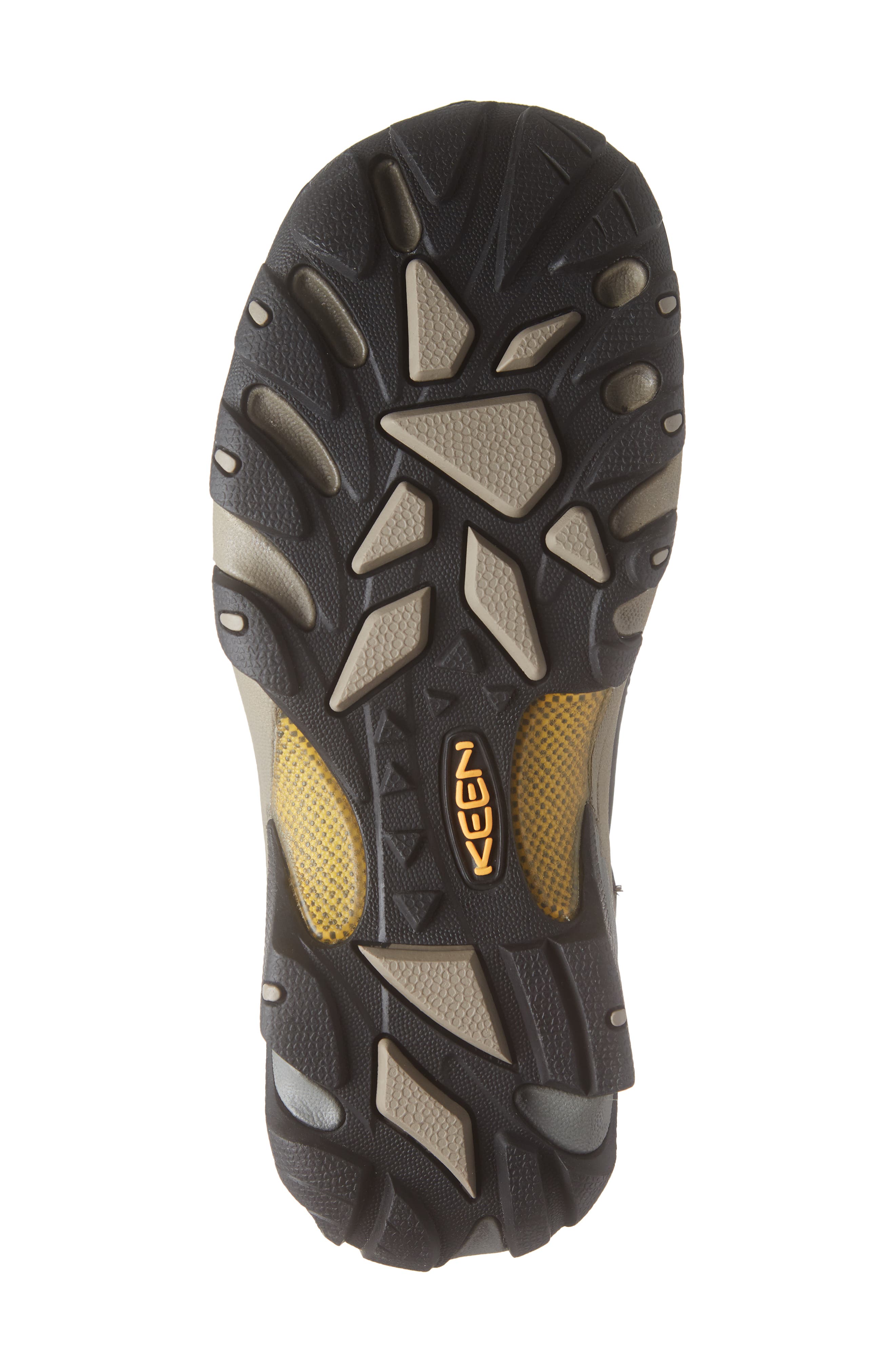 KEEN 'Targhee II' Waterproof Boot, Alternate, color, Black Olive/Yellow