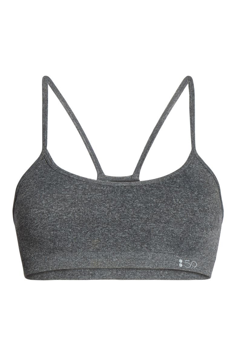 Loren Sports Bra, Alternate, color, HEATHER GREY