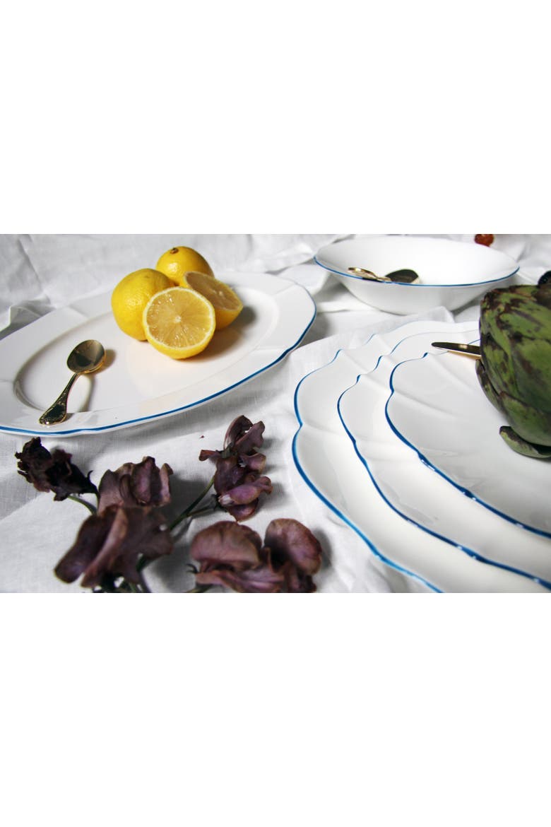 Amelie Oval Platter, Alternate, color, Royal Blue