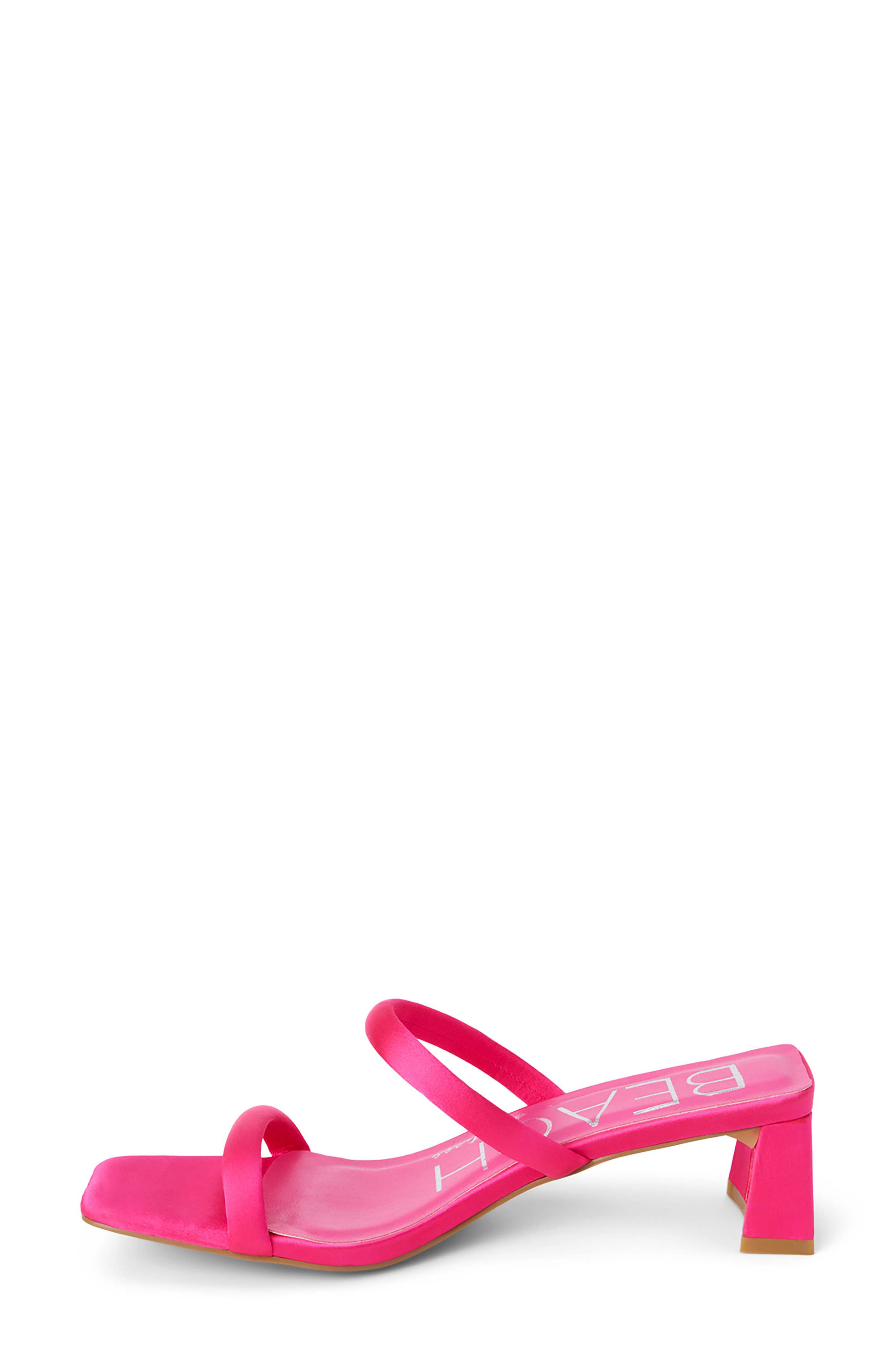 Jerry Strappy Slide Sandal, Alternate, color, HOT PINK
