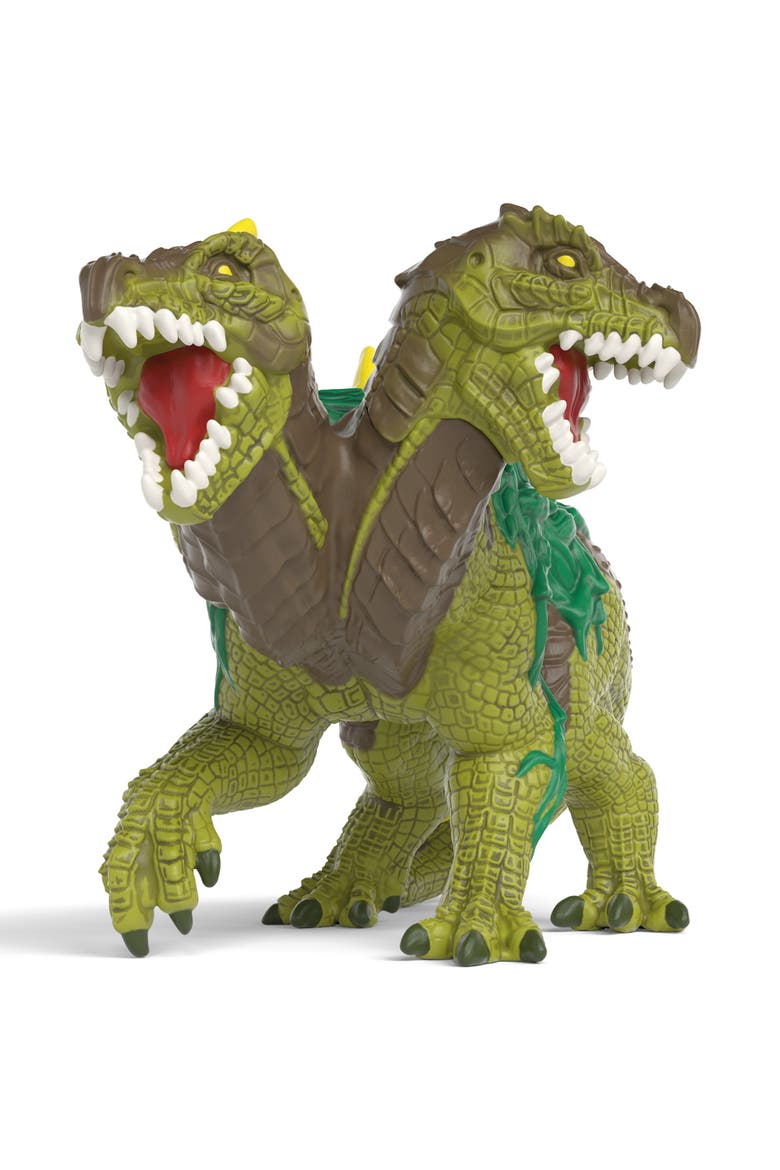 Eldrador Creatures, Fire Dinosaur vs Jungle Lizard, 2 Figurines, 6+, Alternate, color, Multicolored