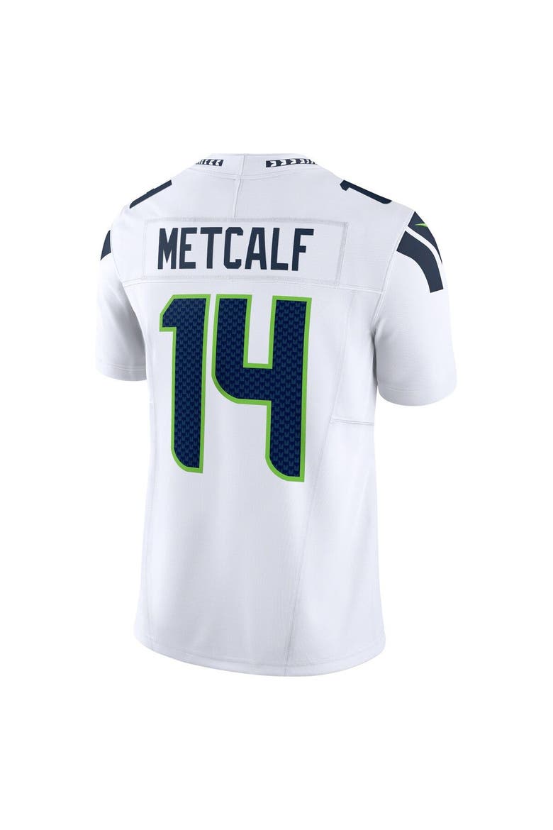 Men's Nike DK Metcalf White Seattle Seahawks Vapor F.U.S.E. Limited Jersey, Alternate, color, White