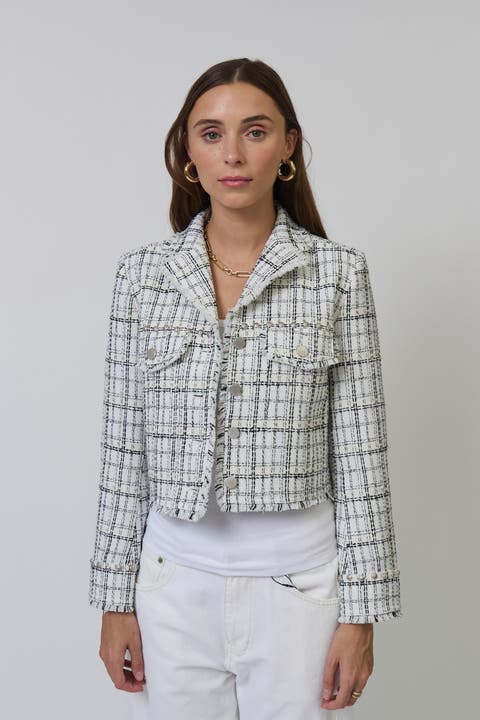 Logan Studded Tweed Jacket