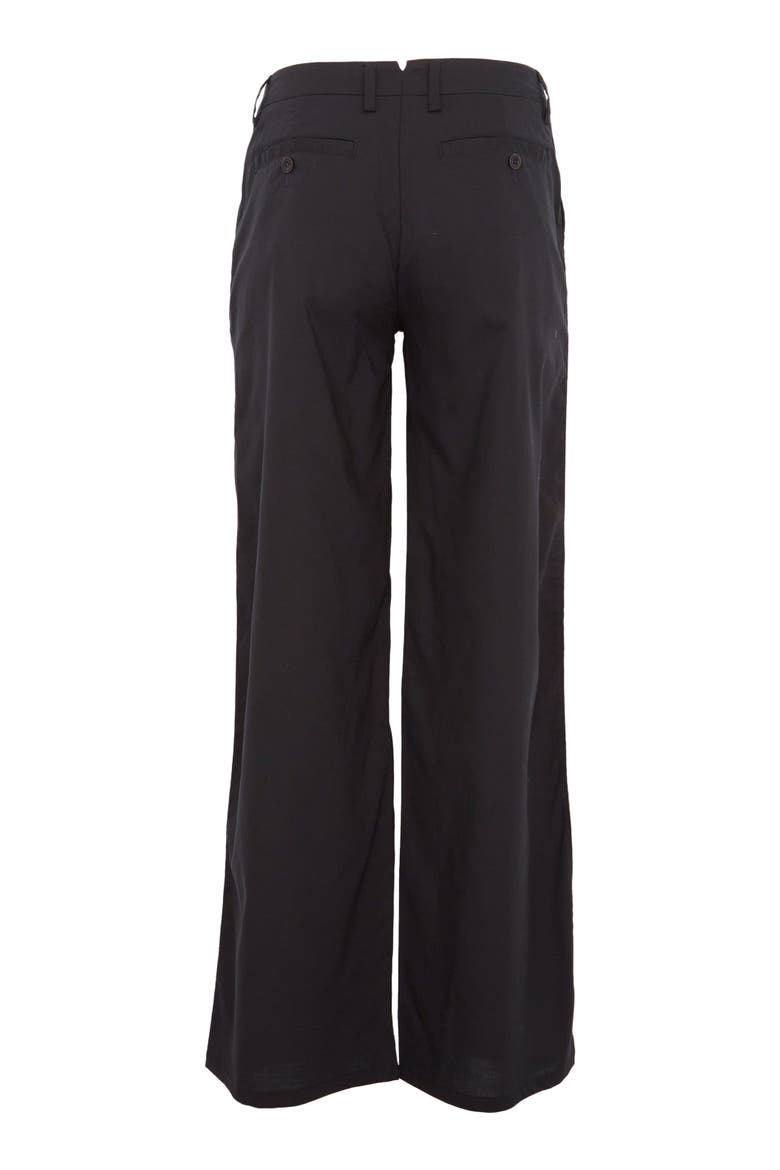 Phillis Wide Leg Tailored Pant, Alternate, color, Black
