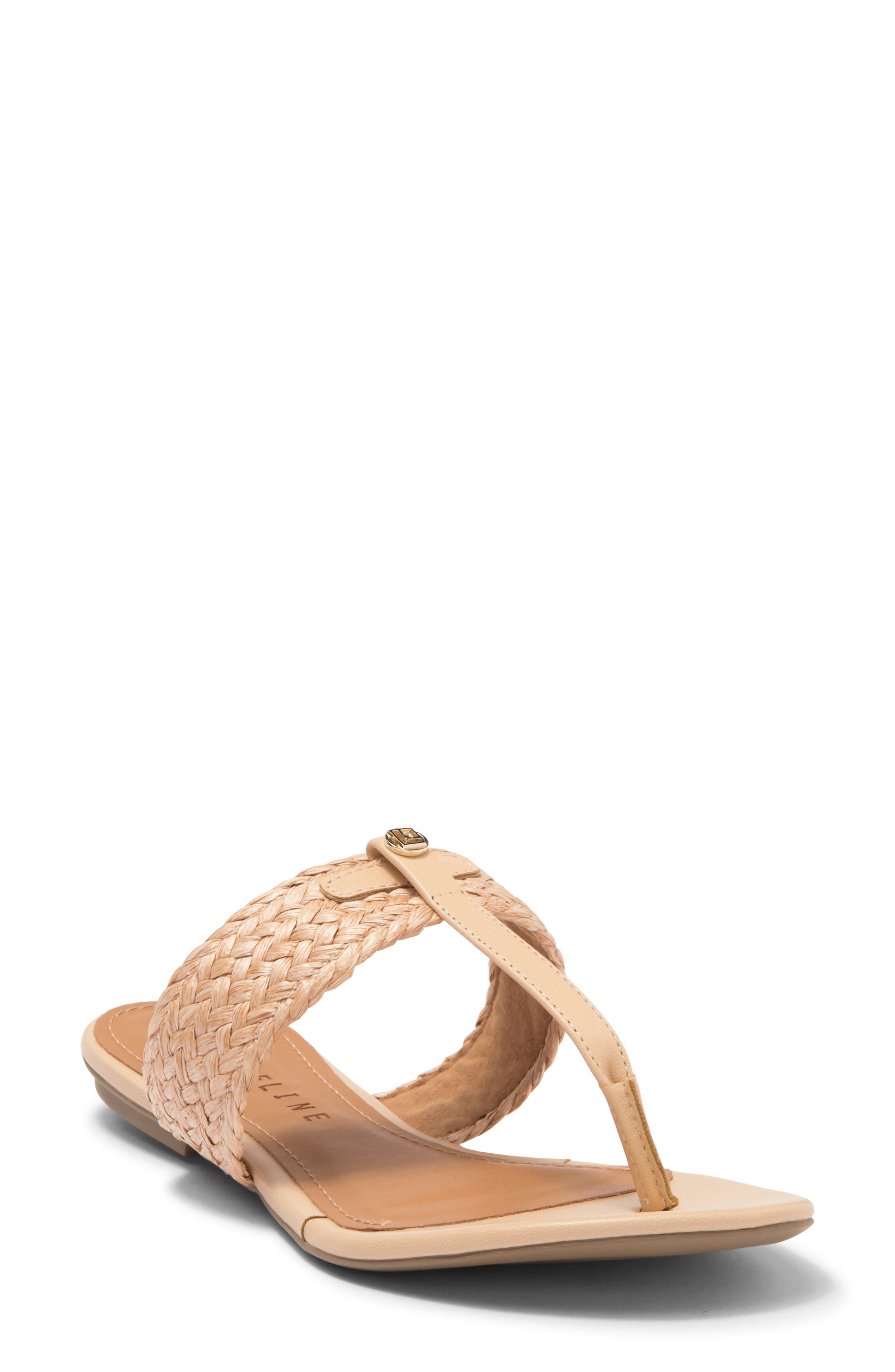 OFFLINE Woven Thong Flat Sandal, Main, color, 