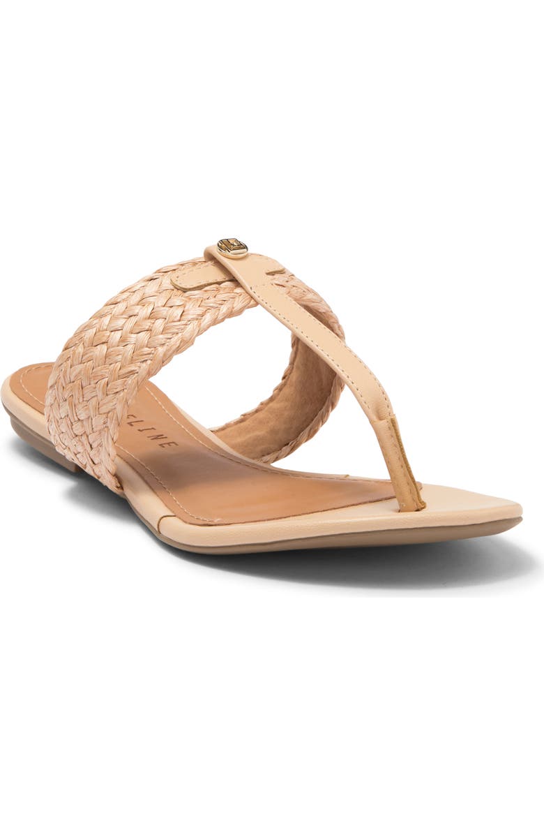 OFFLINE Woven Thong Flat Sandal, Main, color,