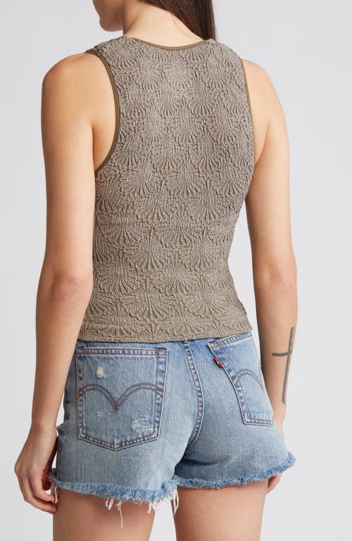 Free People Love Letter Floral Smocked Top In Stingray