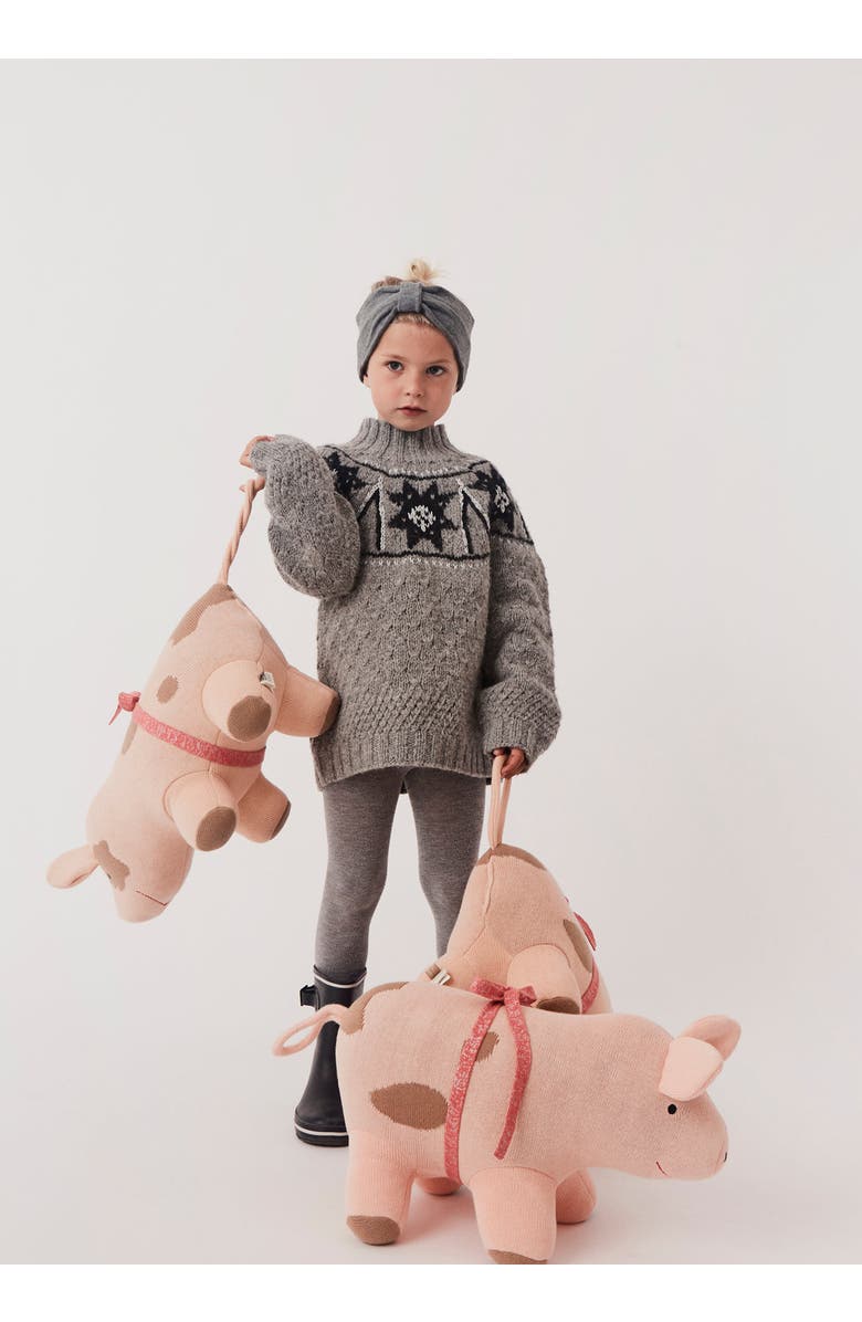 OYOY Sofie The Pig, Alternate, color, Rose