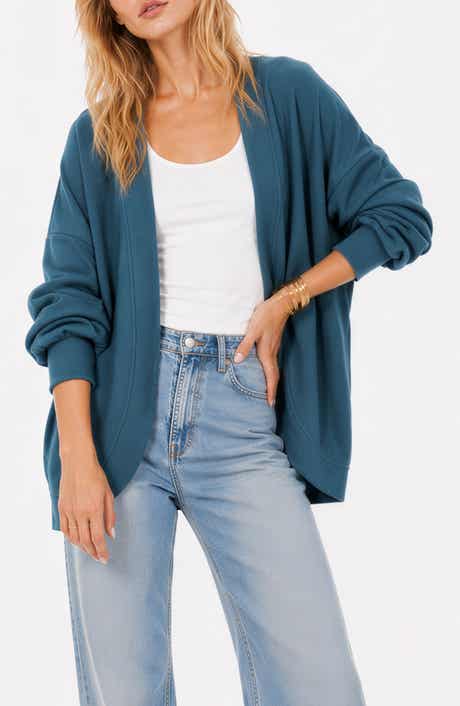 Contrast Piped Cardigan