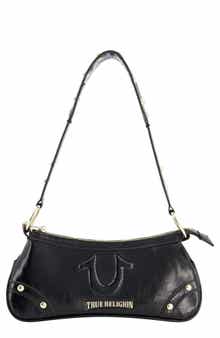 True Religion Studded Horseshoe Shoulder Bag